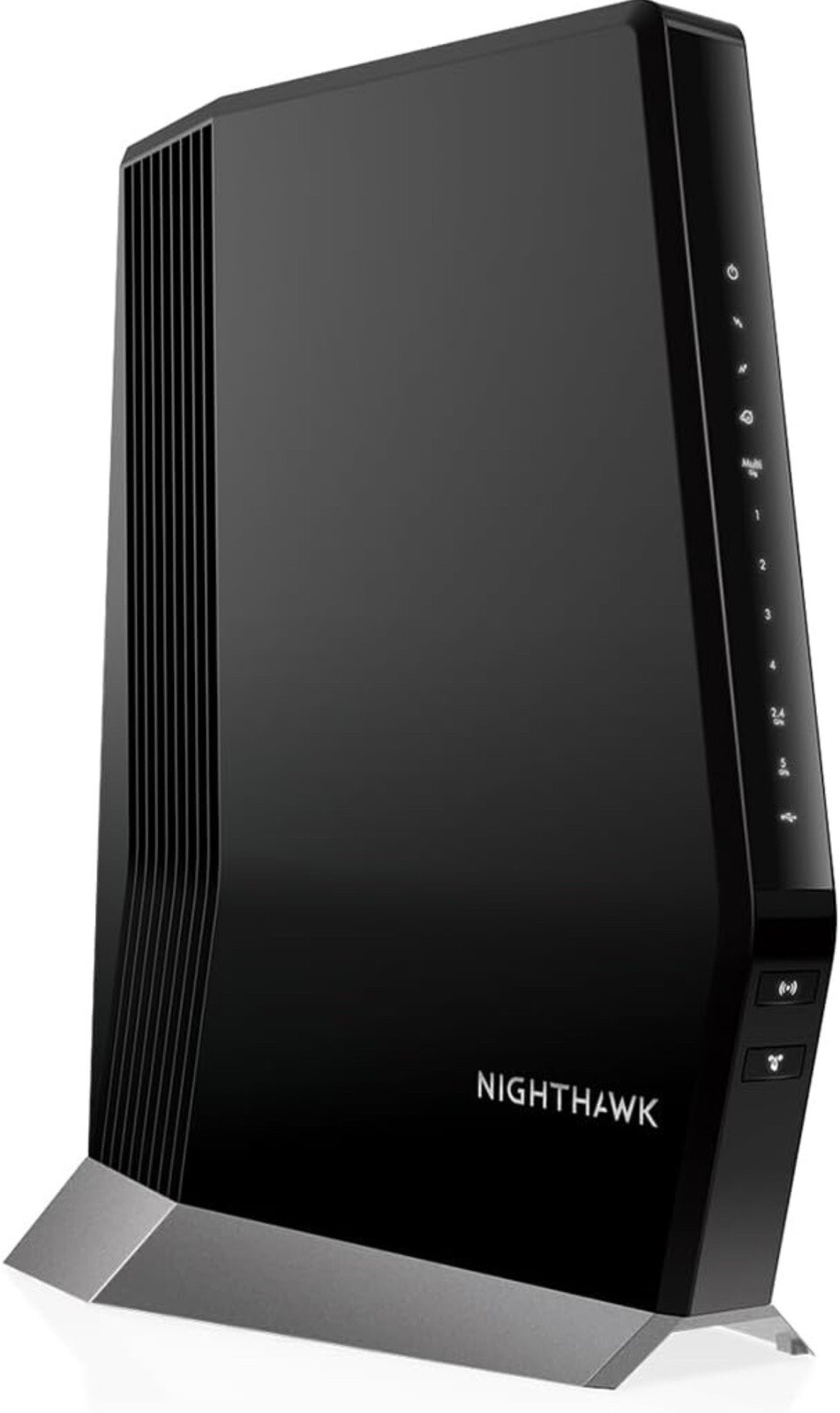 Netgear Nighthawk Cable Modem With Built-in WiFi 6 Router CAX80-100NAR - Black