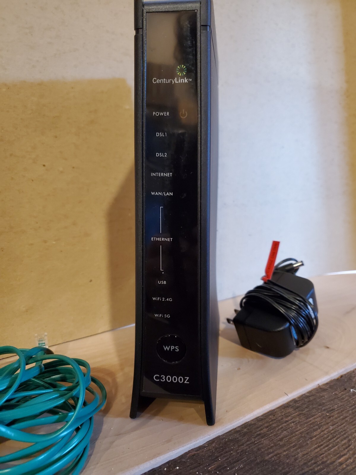 ZyXEL C3000Z Modem CenturyLink used Excellent Condition