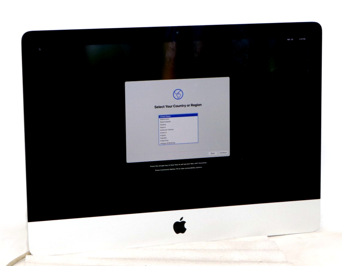 Apple iMac 21.5" A2116 (4K 2019) 8th Gen i5-8500 3.0GHz | 16GB | 1TB Fusion