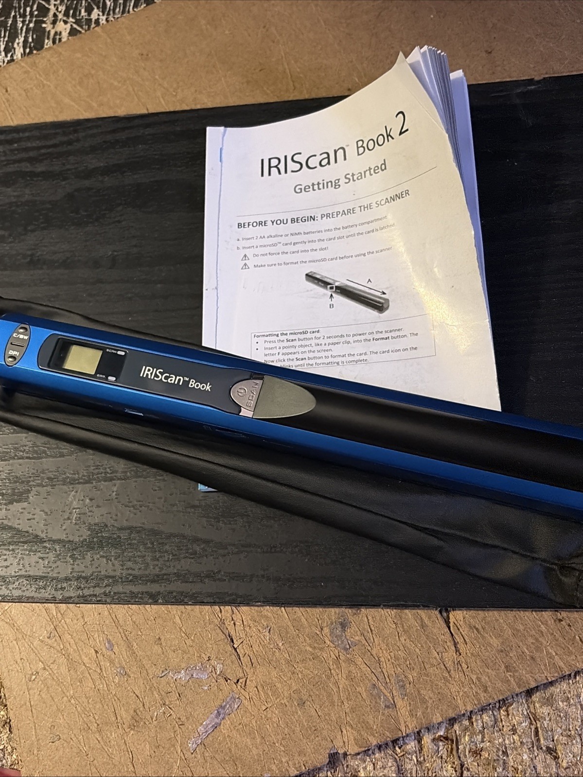 IRIScan Book 2 Executive Handheld Scanner. New No Box