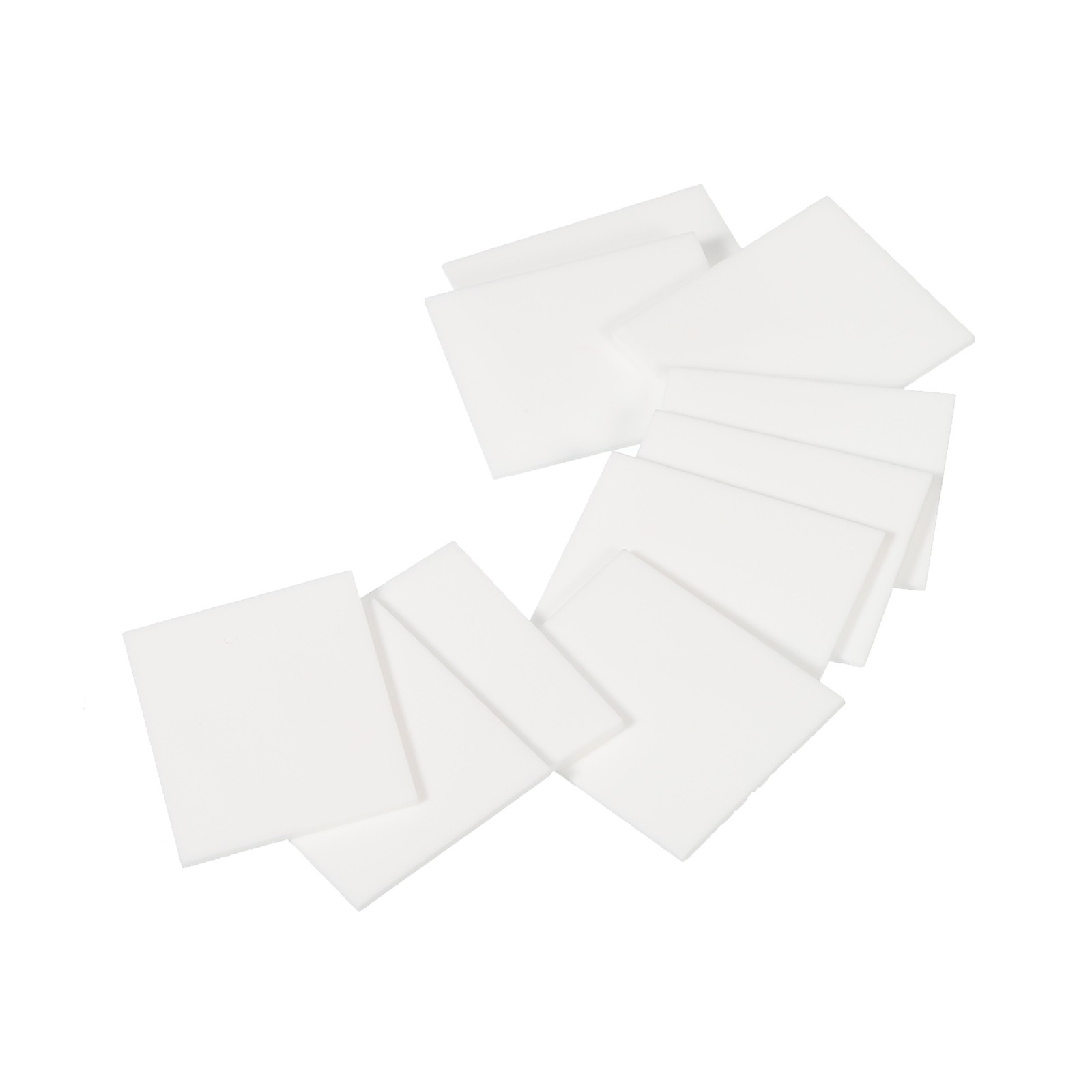Alumina Ceramic Sheet Cooling Pad Insulating 30pcs 25x20x1mm