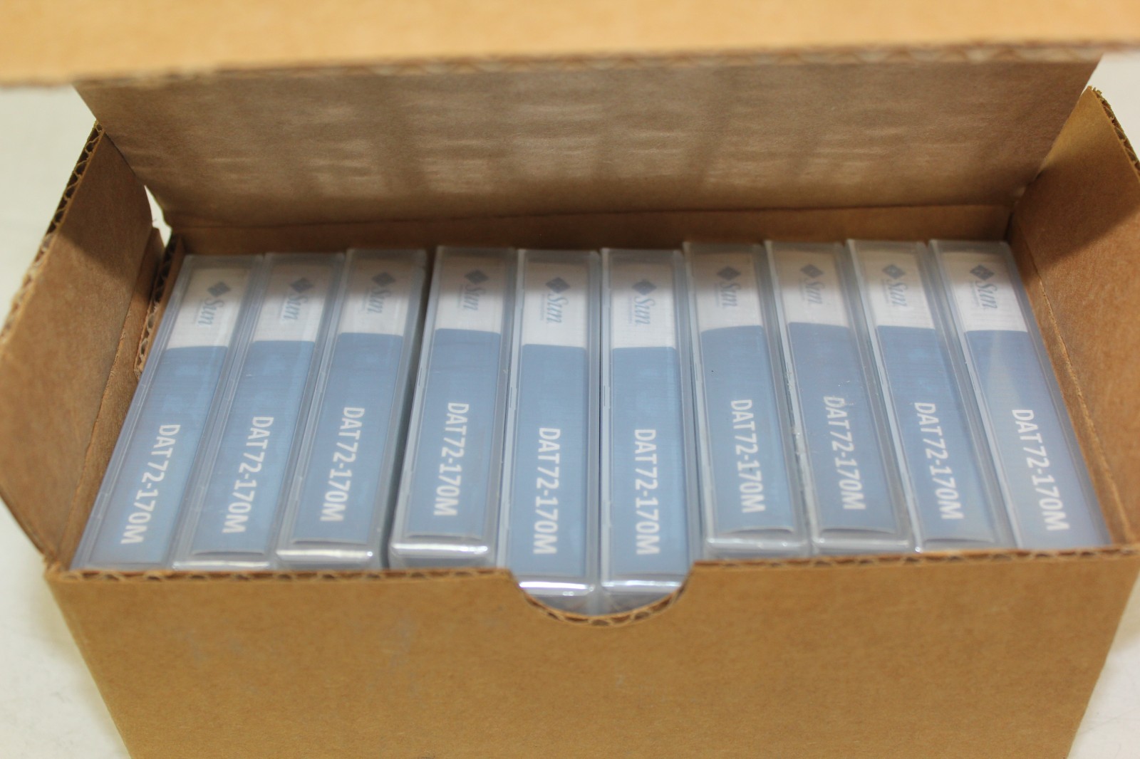 SUN MICROSYSTEMS DAT 72-170M 4MM DATA TYPE MEDIA RECOGNITION SYSTEM LOT OF 10