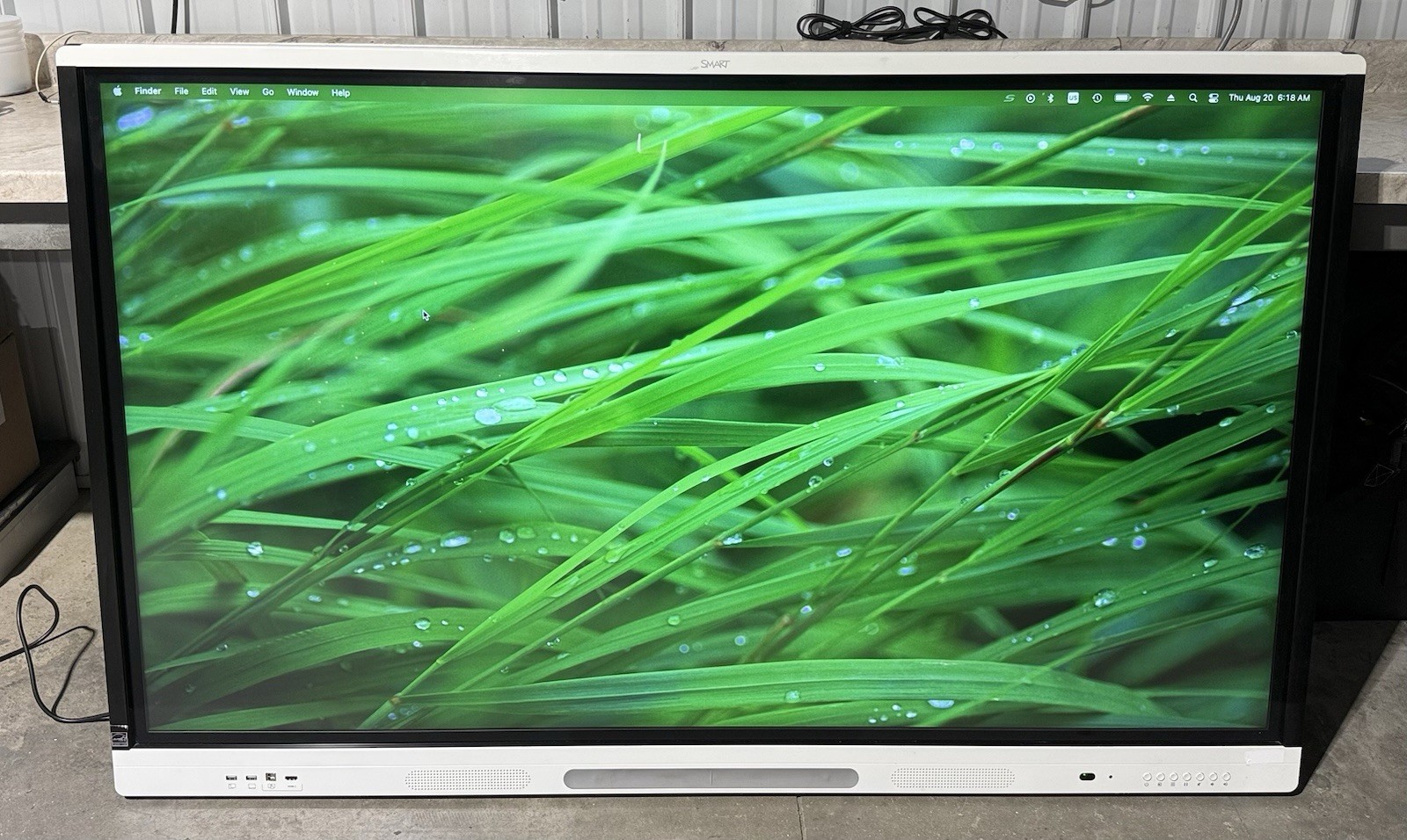 Smart Board 65" Touchscreen Display Monitor SBID-MX065 -Working Speakers - Local
