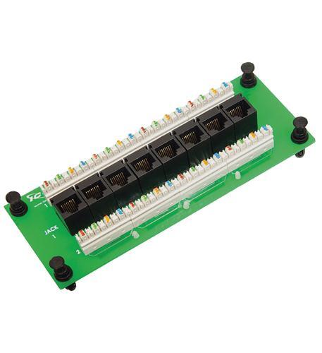 Icc ICRESDPB3C Compact Module, Cat 6 Data, 8-port