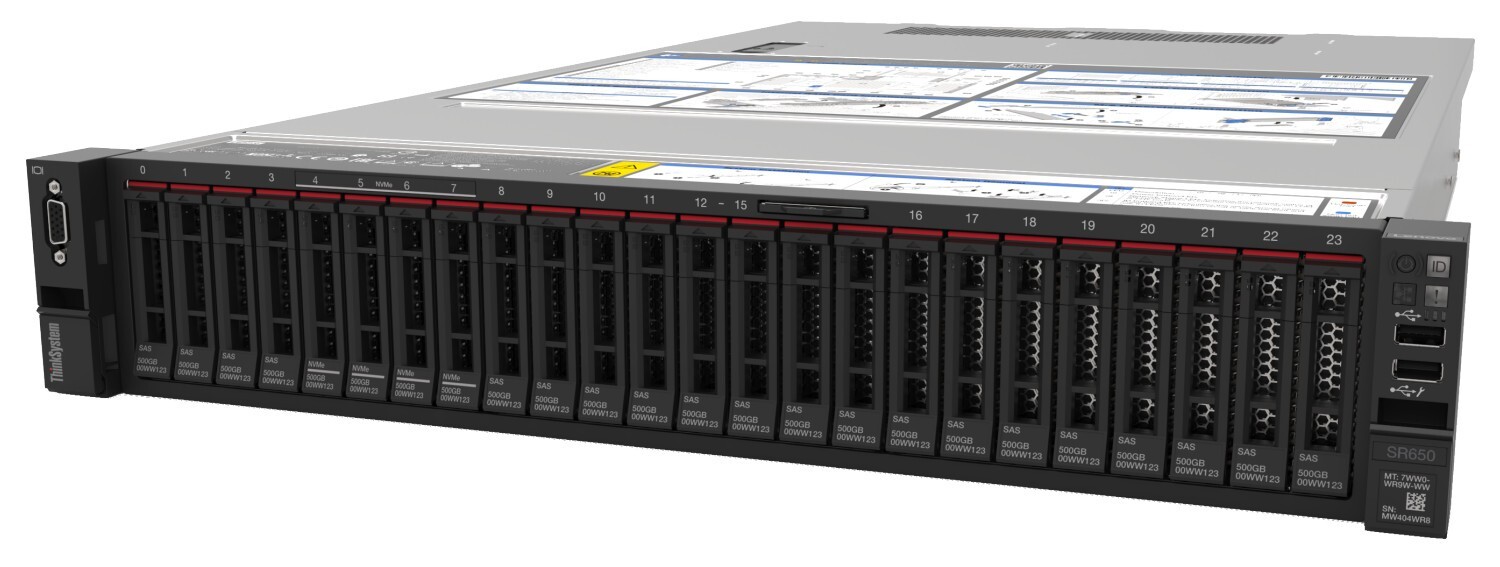 7X06 Lenovo ThinkSystem SR650 2.5"  OPEN BAY **WE CAN CUSTOM CONFIGURE**