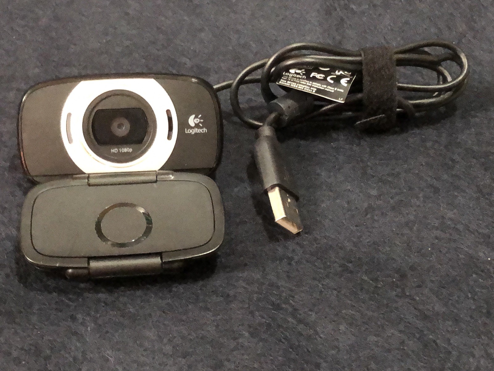 Logitech Brio 100 1080p Webcam - Black