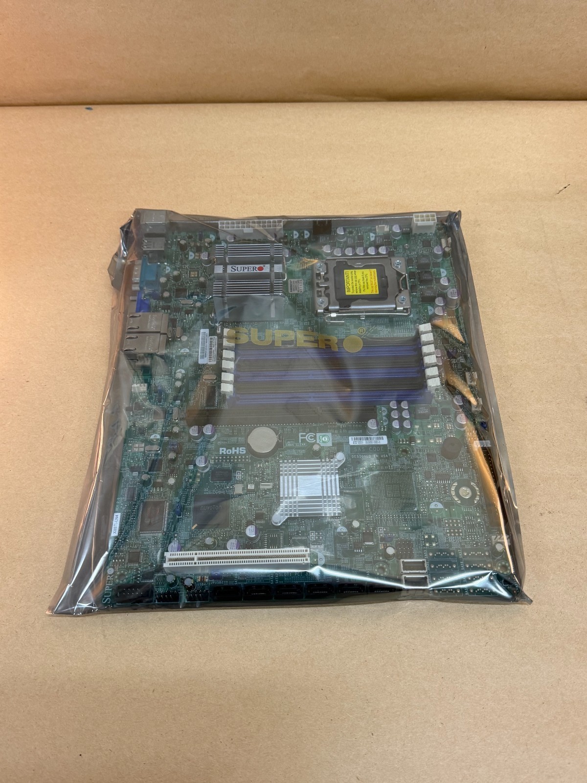 SuperMicro X8STI-LN4 ATX Server and Workstation Motherboard *FACTORY SEALED*
