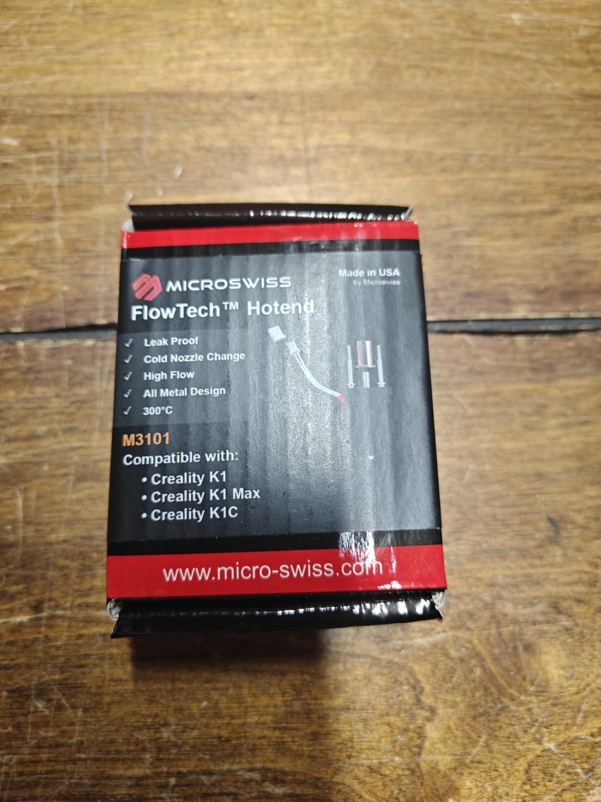 Microswiss FlowTech Hotend Upgrade for Creality K1 / K1 Max / K1C and FlowTec...