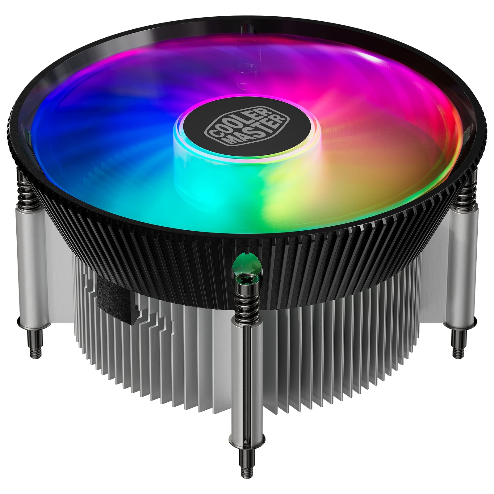 ARGB Low Profile CPU Cooler for Intel LGA1700 Quiet 120mm Fan Efficient Heat ...
