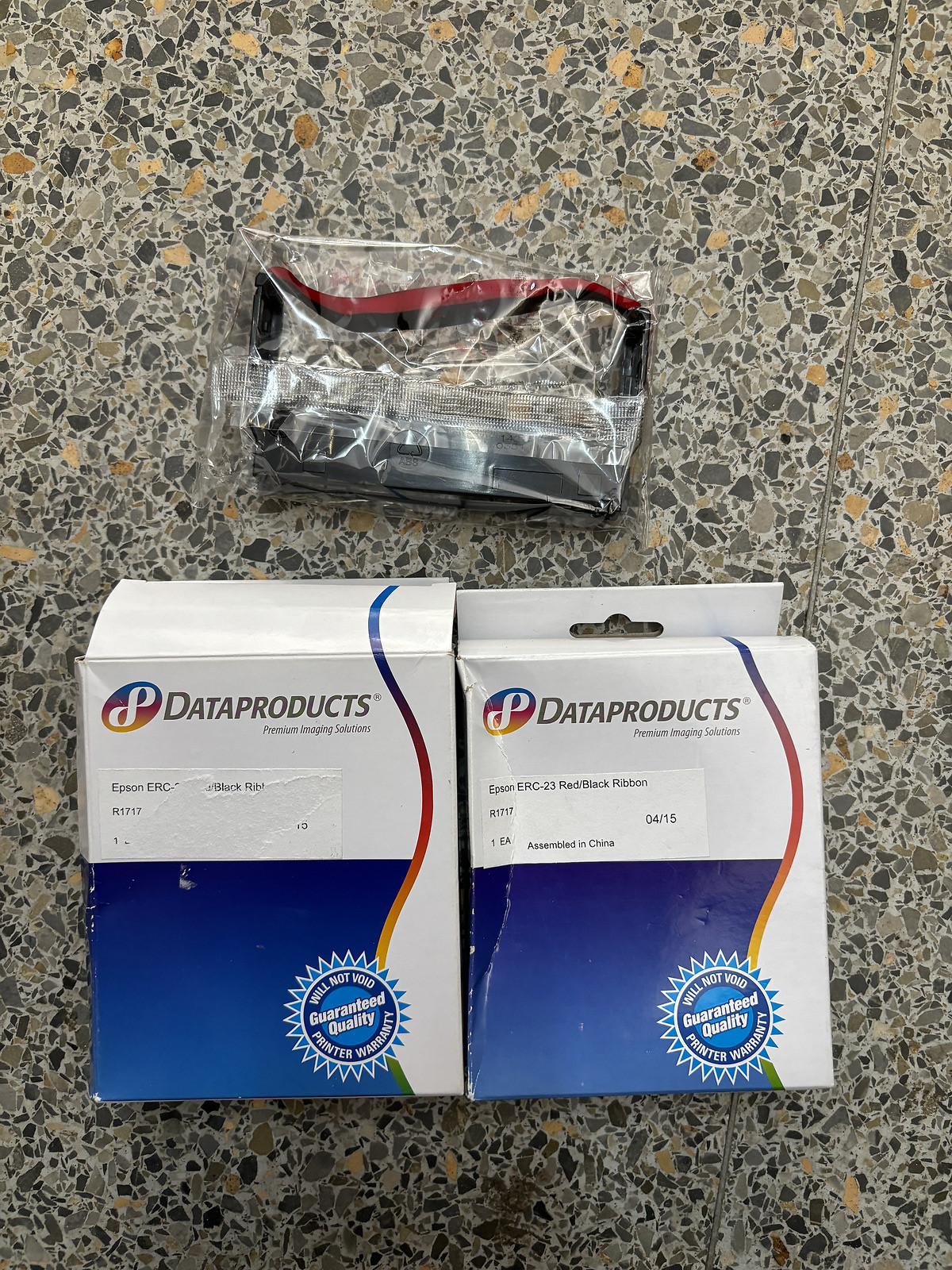Dataproducts ERC-23 Red/Black Ribbon R1717 - 3 pack (1 unboxed)