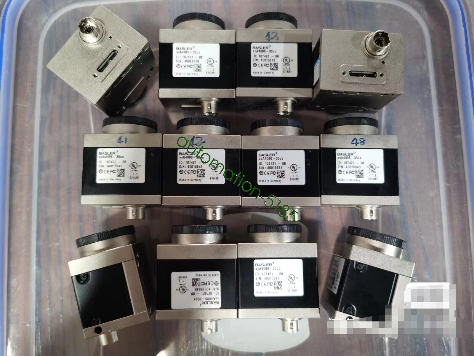 1PCS aca4096-30um Basler USED Fast Shipping By FedEx or DHL