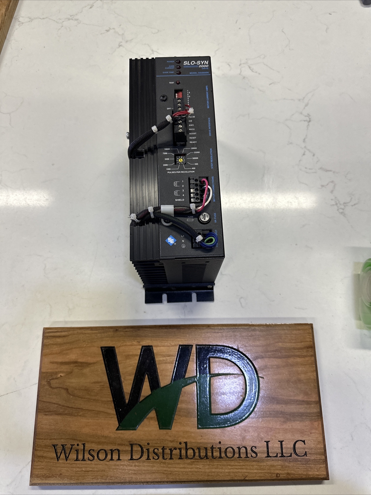 SUPERIOR ELECTRIC SS2000D6 MOTOR DRIVE SLO-SYN2000 115VAC 7AMPS TESTED