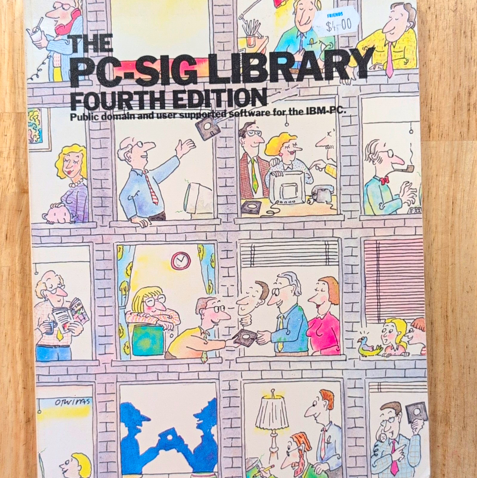 PC-SIG Library 4th Edition Directory Public Domain Software IBM-PC PCjr Book