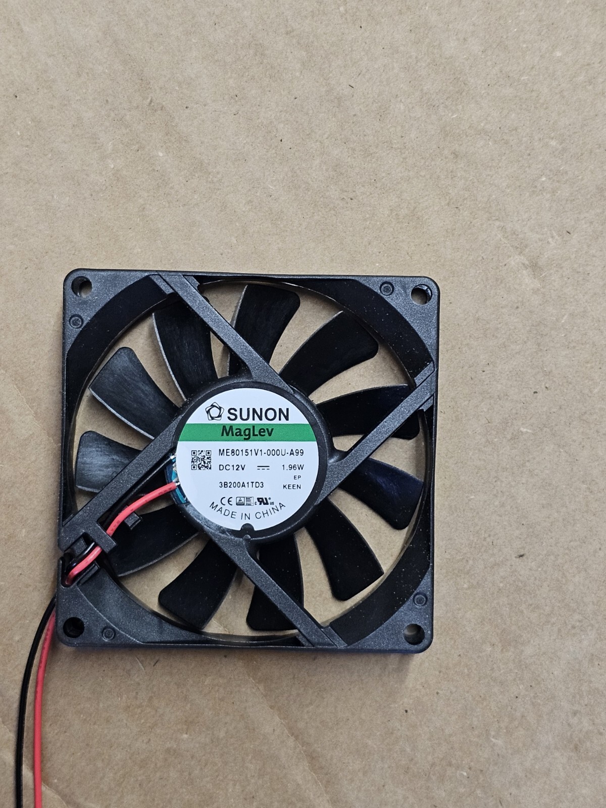 *Lot of 5* SUNON ME80151V1-000U-A99 12V 1.96W 8cm 8015 Cooling Fan