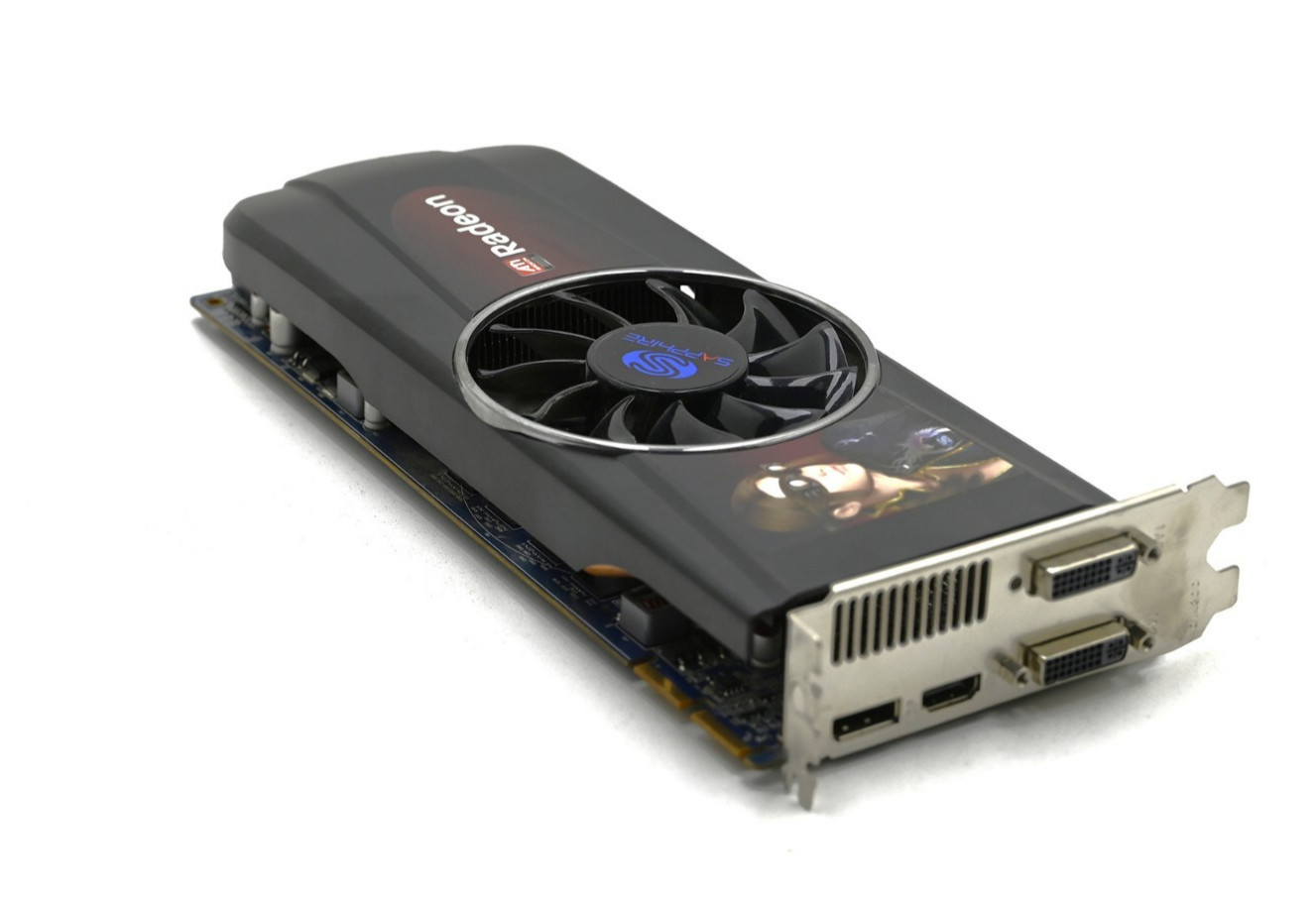 SAPPHIRE AMD ATI Radeon HD 5850 P/N: 299-5E140-040SA GPU Dual DVI-I/ HDMI /DP 1G
