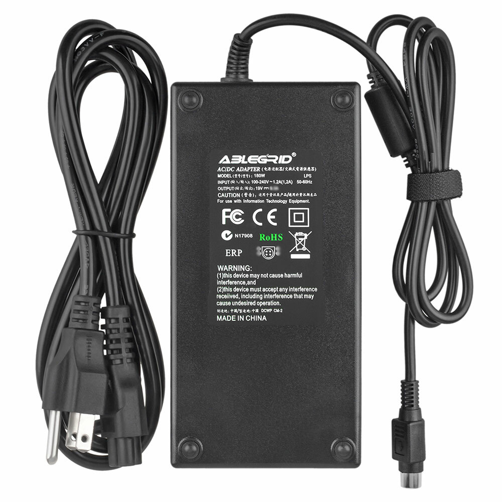 180W AC Power Adapter Cord for Toshiba Satellite X205-S9810 PSPB9U-05C02P Mains