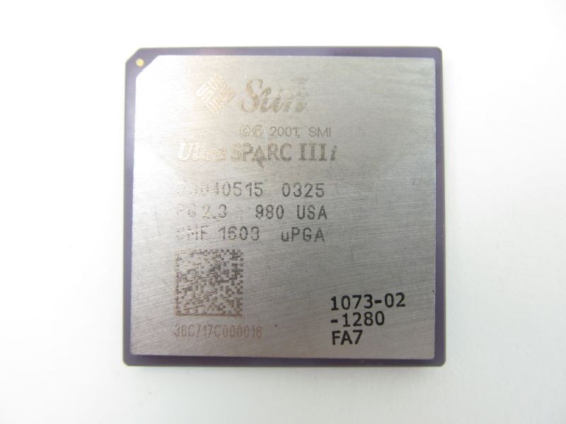 Sun 527-1073 1.280GHz UltraSPARC IIIi 2.3 SME1603E4GAC-F