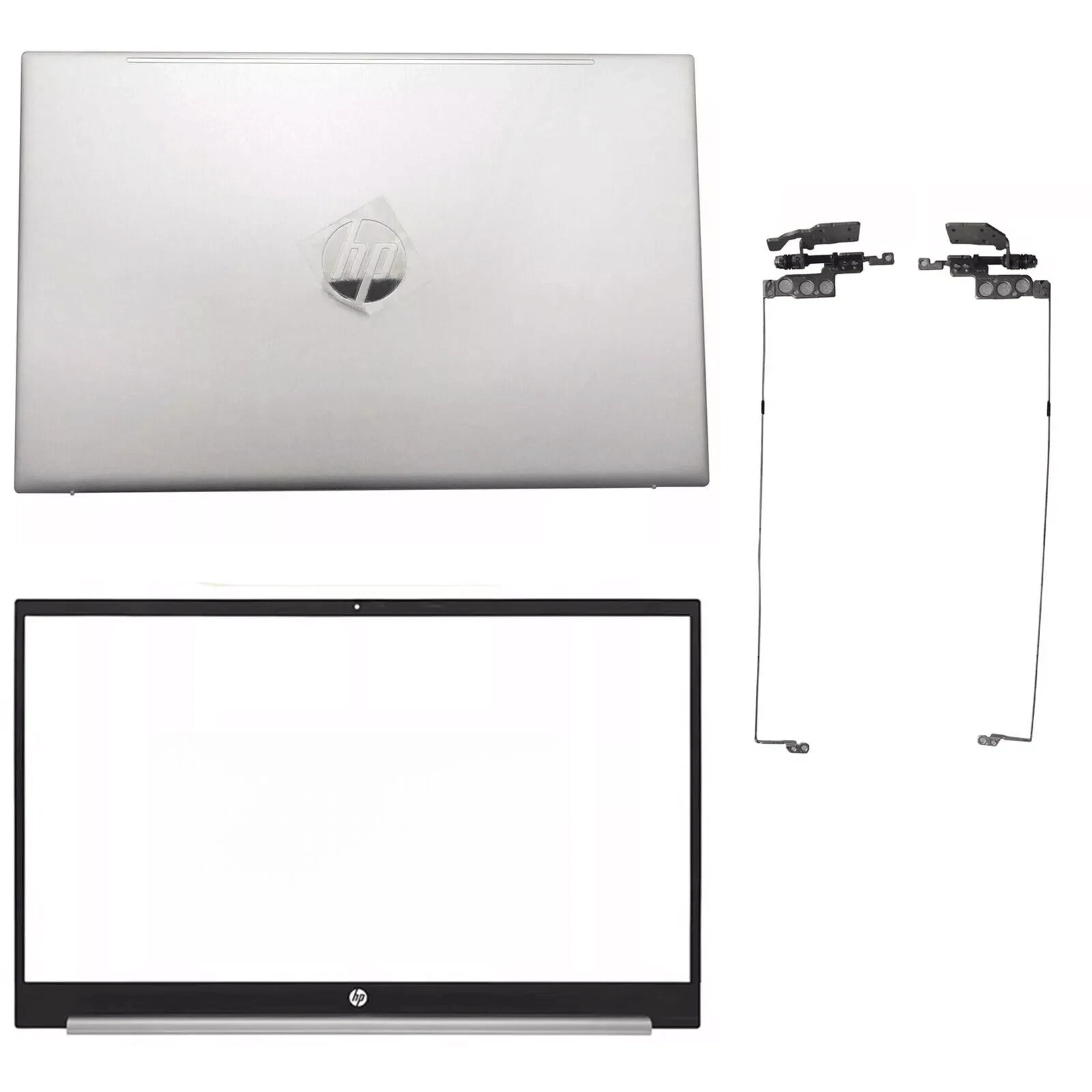 For HP Pavilion 15-EH 15-EG LCD Back Cover/Front Bezel /Hinges Silver M08901-001