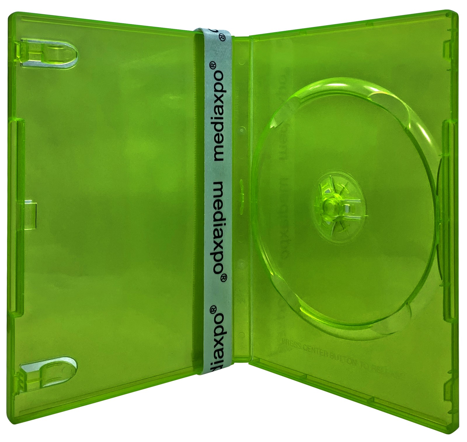 STANDARD Clear Dark Green Color Single DVD Cases Lot