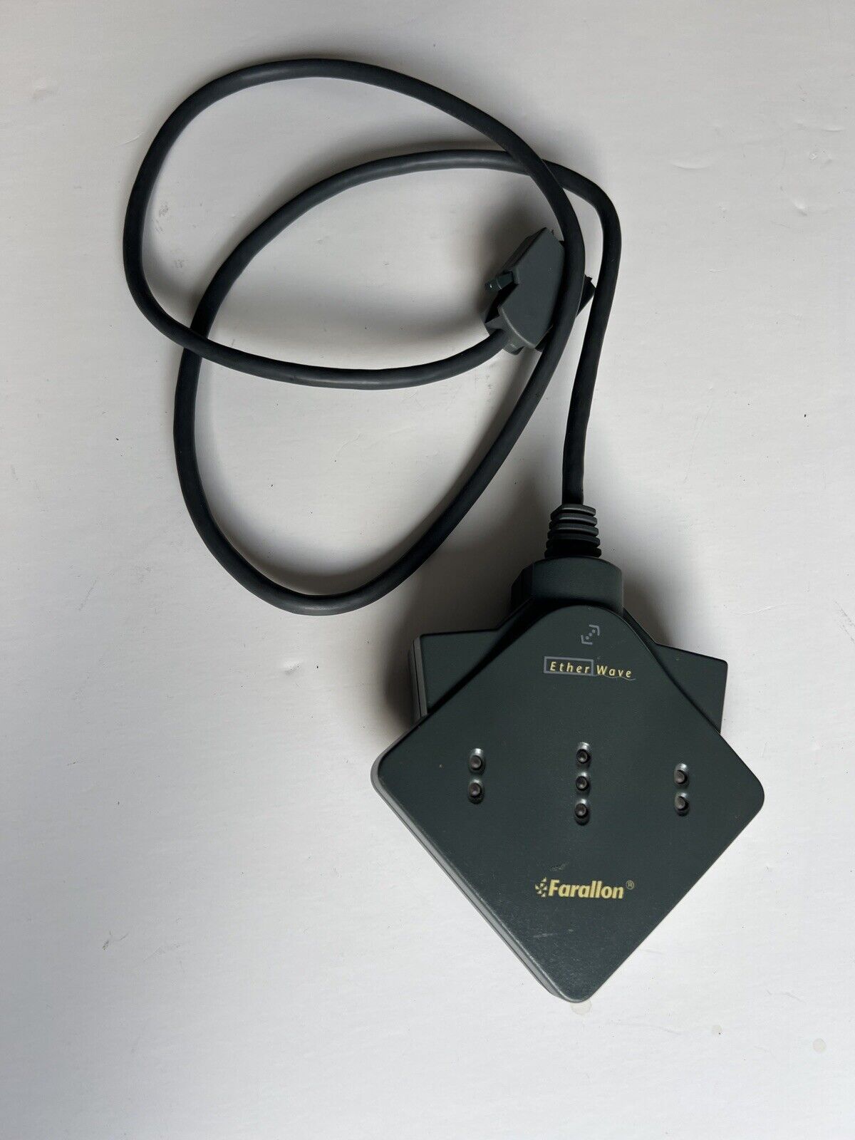 Vintage Farallon EtherWave AAUI Ethernet Transceiver connect a Mac To Ethernet