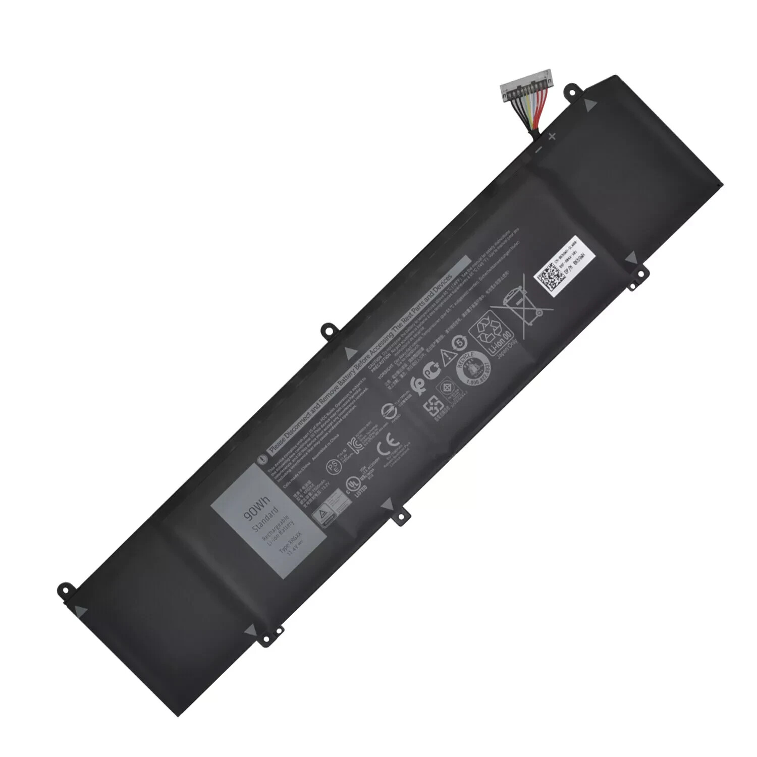 New DWVRR Battery for Dell Alienware X15 R1 R2 X17 R1 R2 Inspiron 16 7620 2-in-1