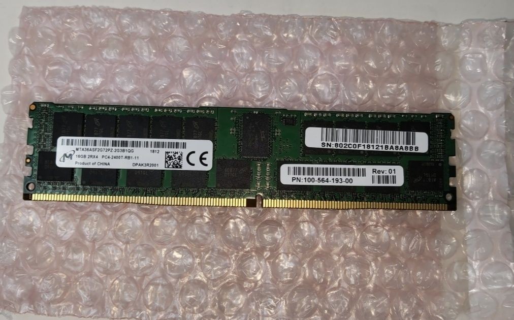 MICRON MTA36ASF2G72PZ-2G3B1QG Server RAM 2Rx4 16GB DDR4