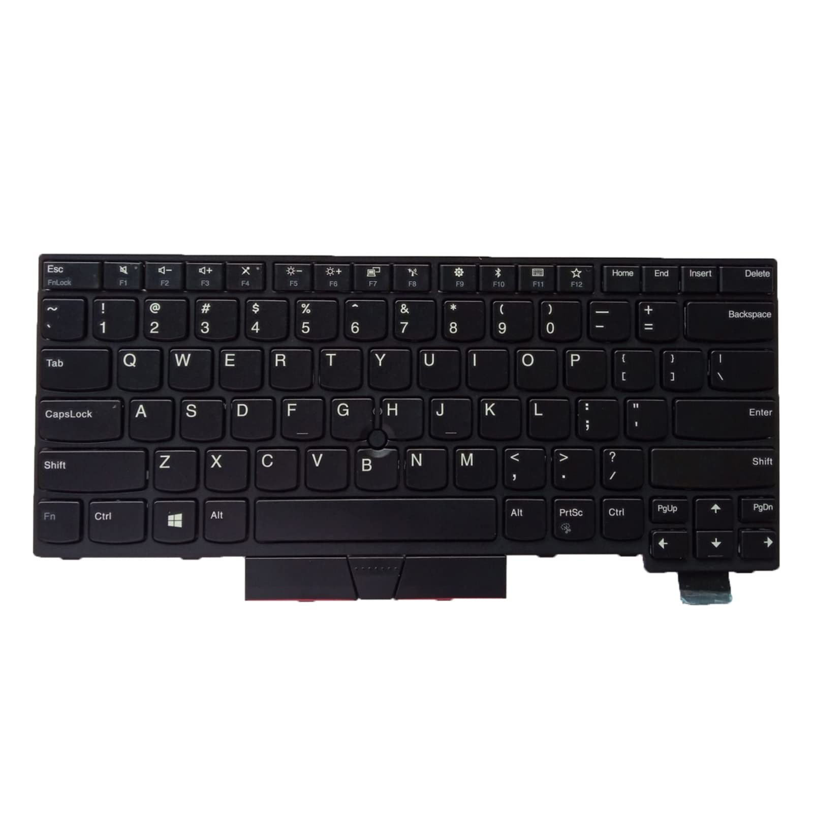 Laptop Replacement US Layout No Pointer Keyboard for Lenovo ThinkPad T470 T480 A