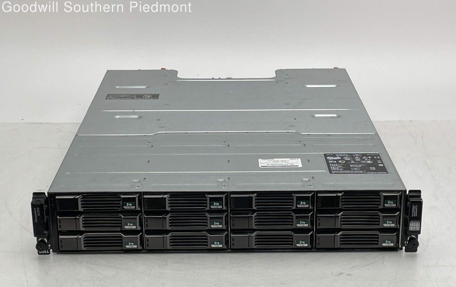 DELL Compellent SC220 Expansion Enclosure w/2 E01M Control Modules - Tested