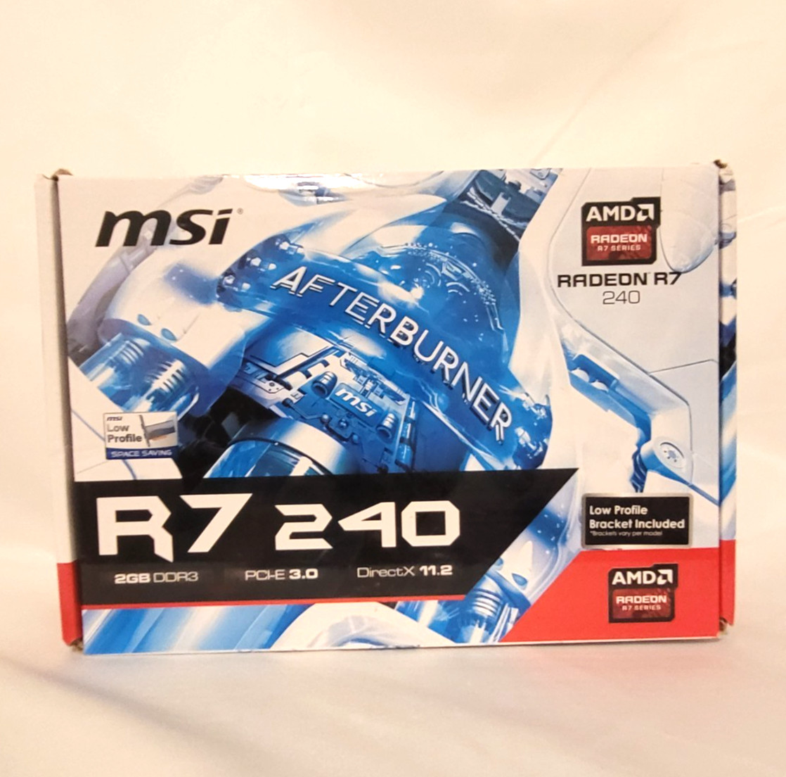 MSI AMD Radeon R7 240 2GB DDR3 PCIe 3.0 x16 Low Profile HDMI DX11.2 NEW