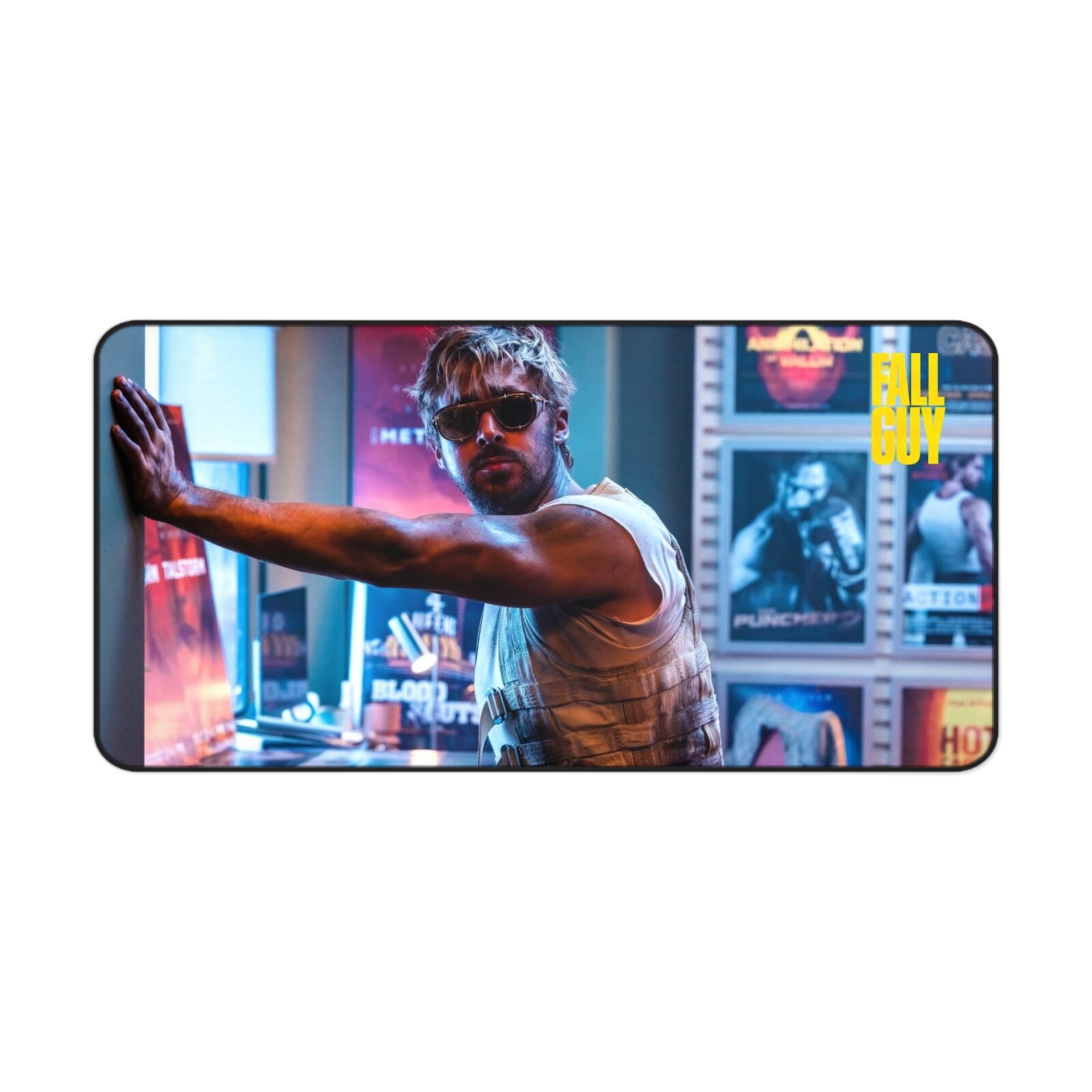 The Fall Guy Movie Fan Art - Premium Desk Mat Gaming Mouse Pad - Multiple Sizes