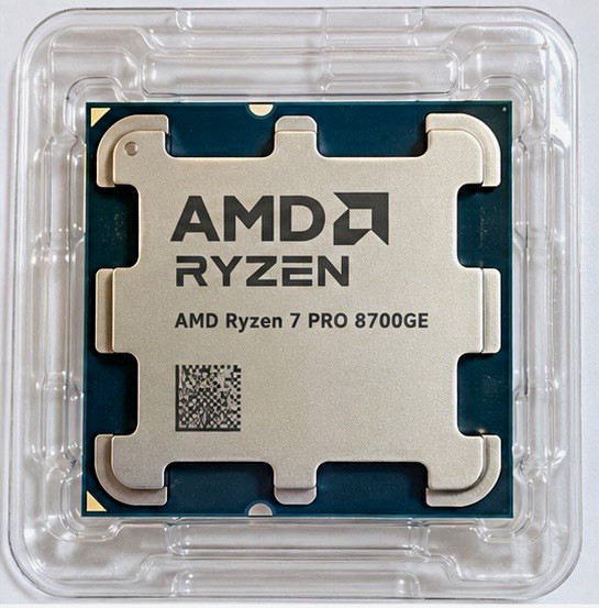 AMD Ryzen 7 PRO 8700GE 8-Core/16-Thread Up to 5.1GHz AM5 (FL1)