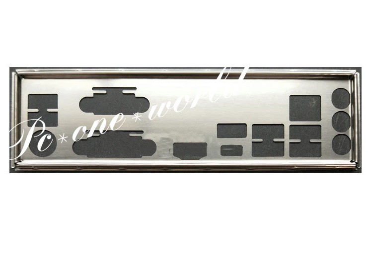 OEM IO I/O Shield  Motherboard Backplate rear baffle For ASRock B450M Pro4