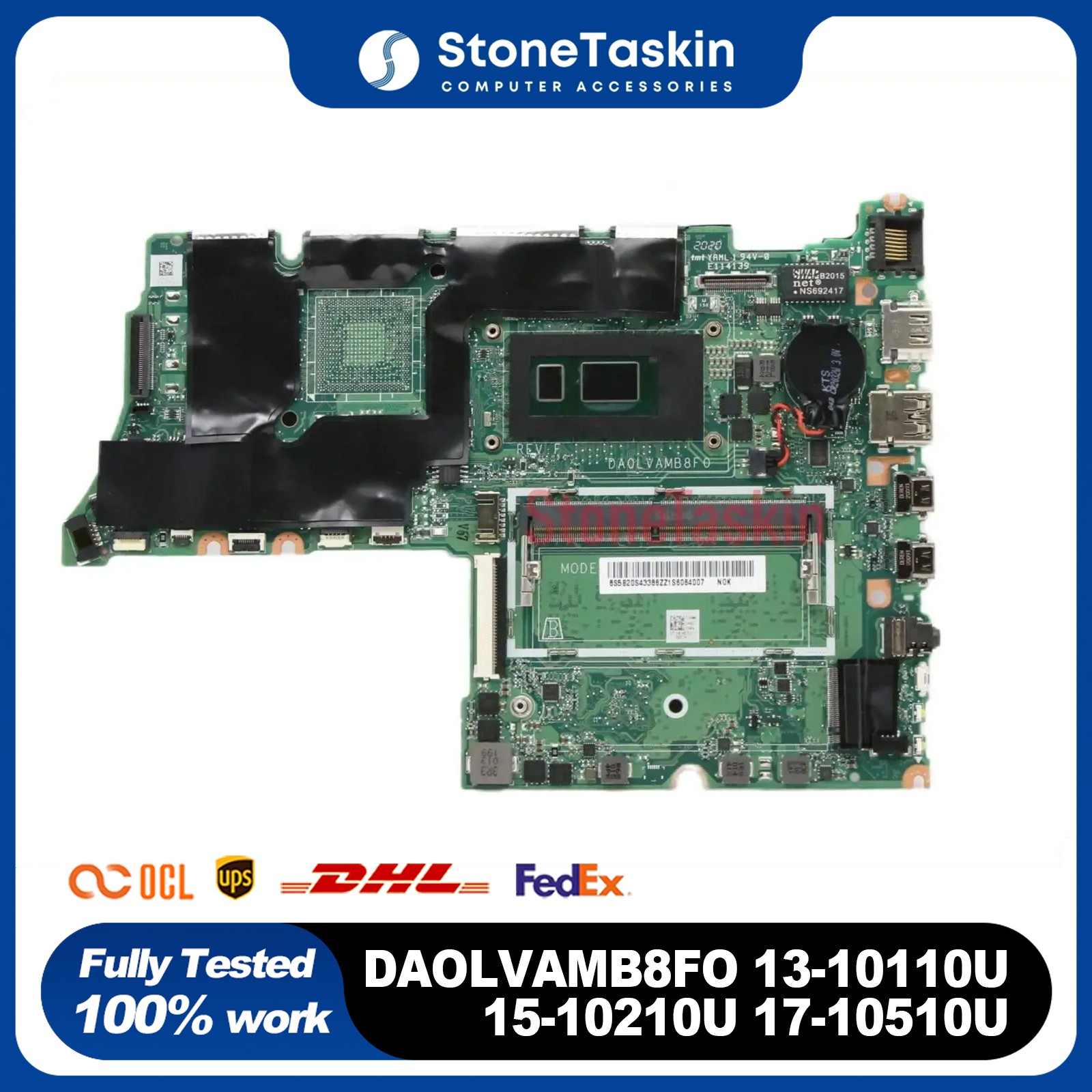 DA0LVAMB8F0 For Lenovo ThinkBook 14 15-IML E4 E5-15IML MB I3 I5 I7 5B20S43386 8G