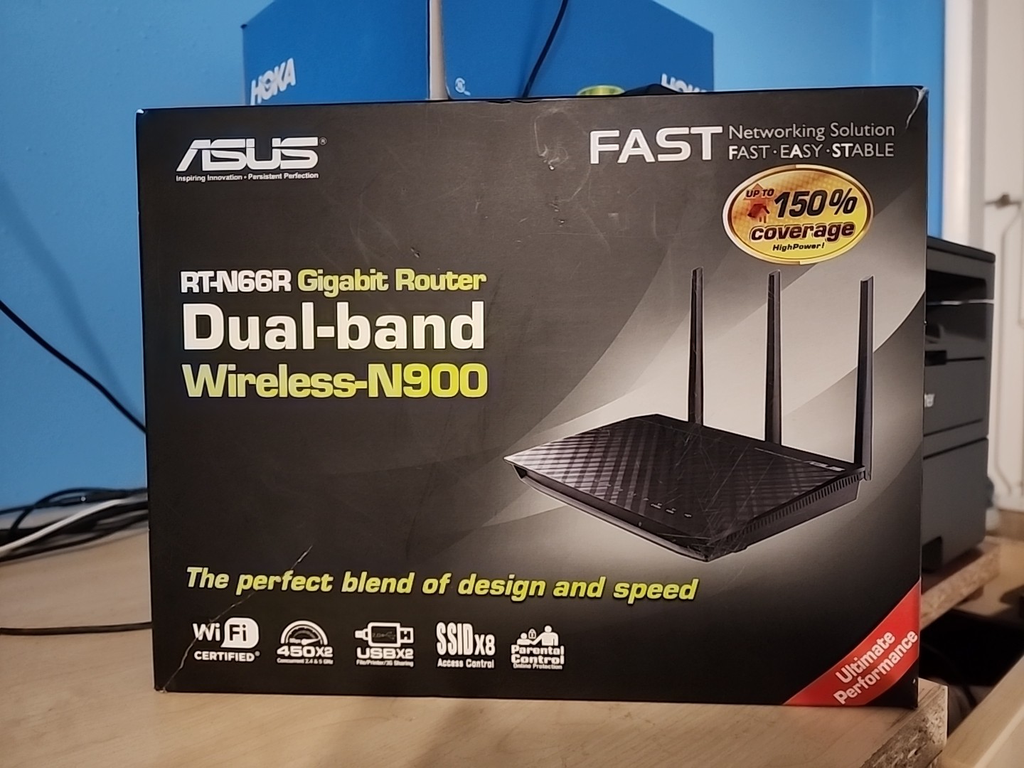 ASUS RT-N66R 900 MBPS 4 Ports Wireless Gigabit Router