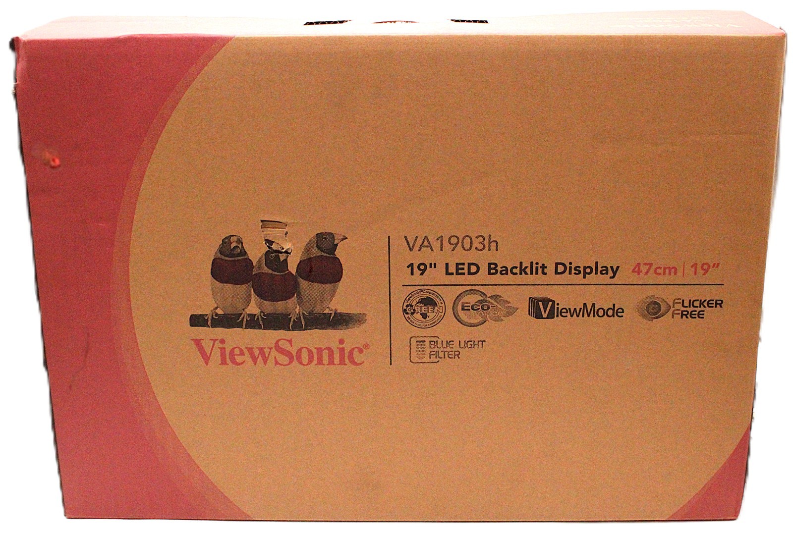 ViewSonic VA1903H 19” Back LED Backlit