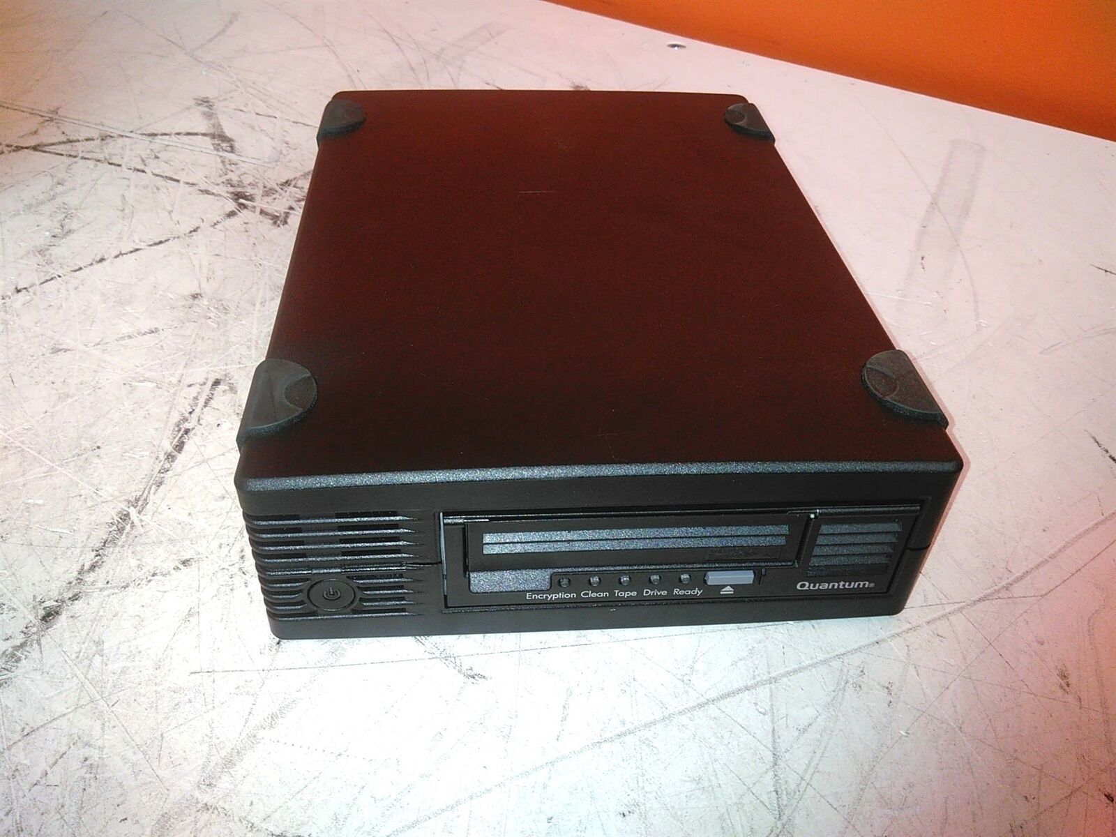 Quantum TC-L52BN LTO-5 External Tabletop SAS Tape Drive Power Tested ONLY AS-IS