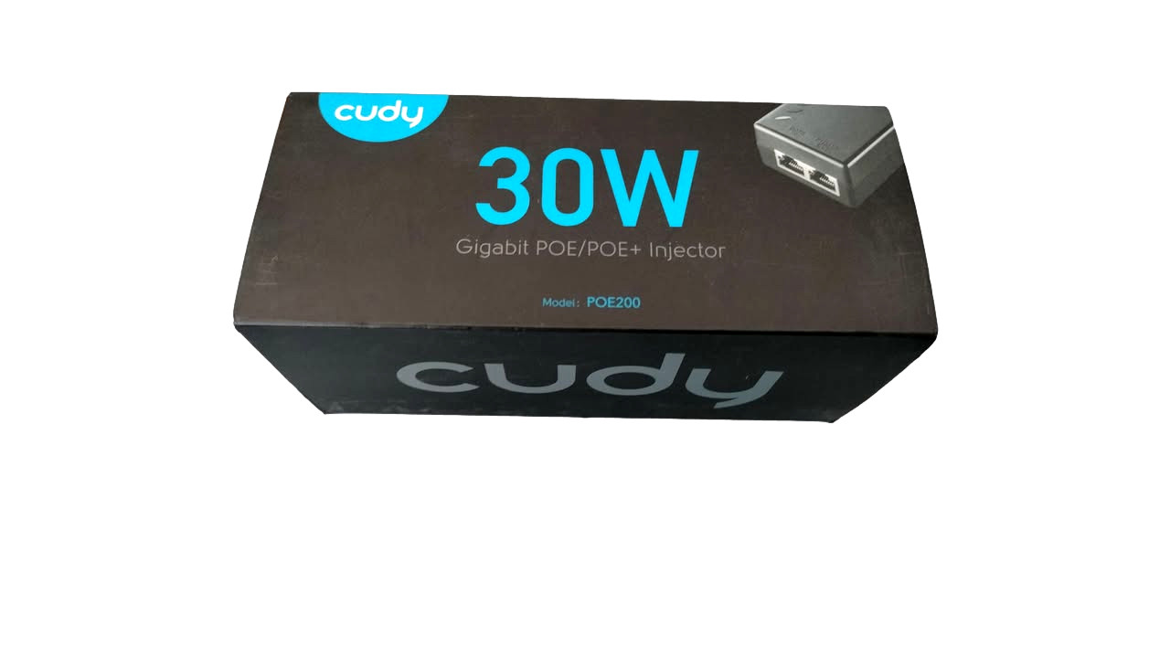 New Cudy POE200 30w Gigabit Poe Injector Adapter