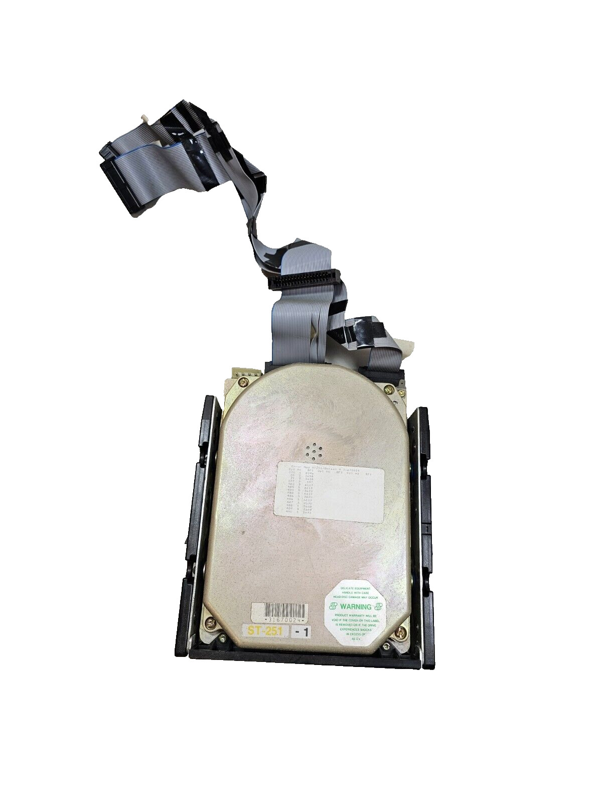Vintage Seagate ST-251 41MB 5.25" Internal HDD 3600RPM ISA - With Warranty