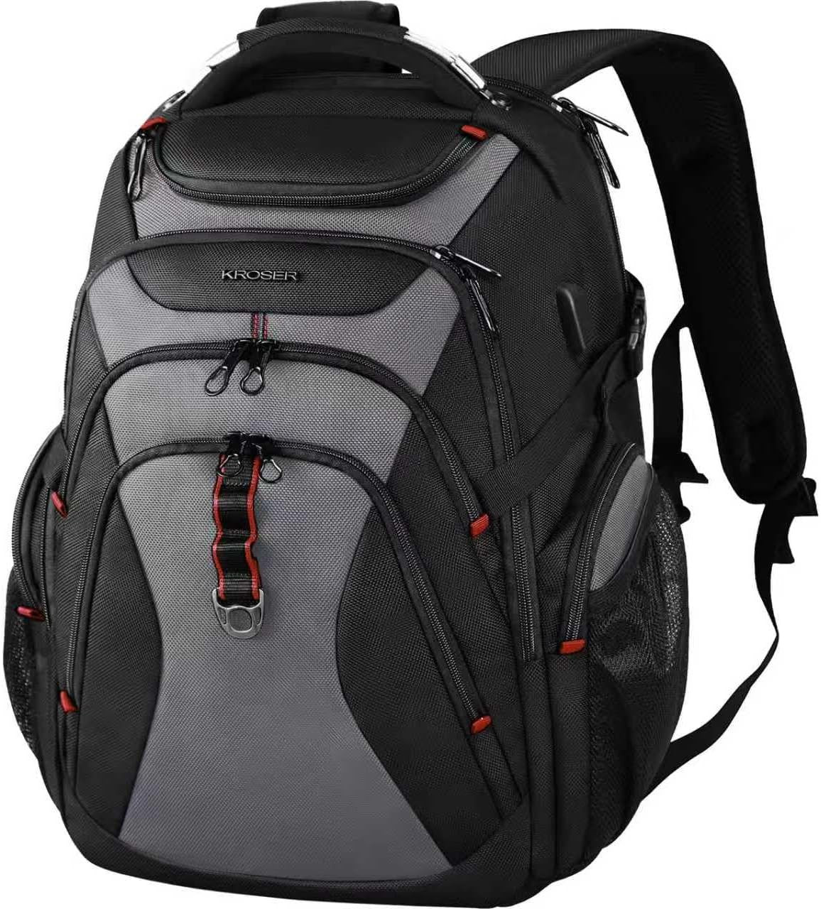 Travel Laptop Backpack 17.3 Inch XL Computer Backpack with Hard Shell Saferoom R