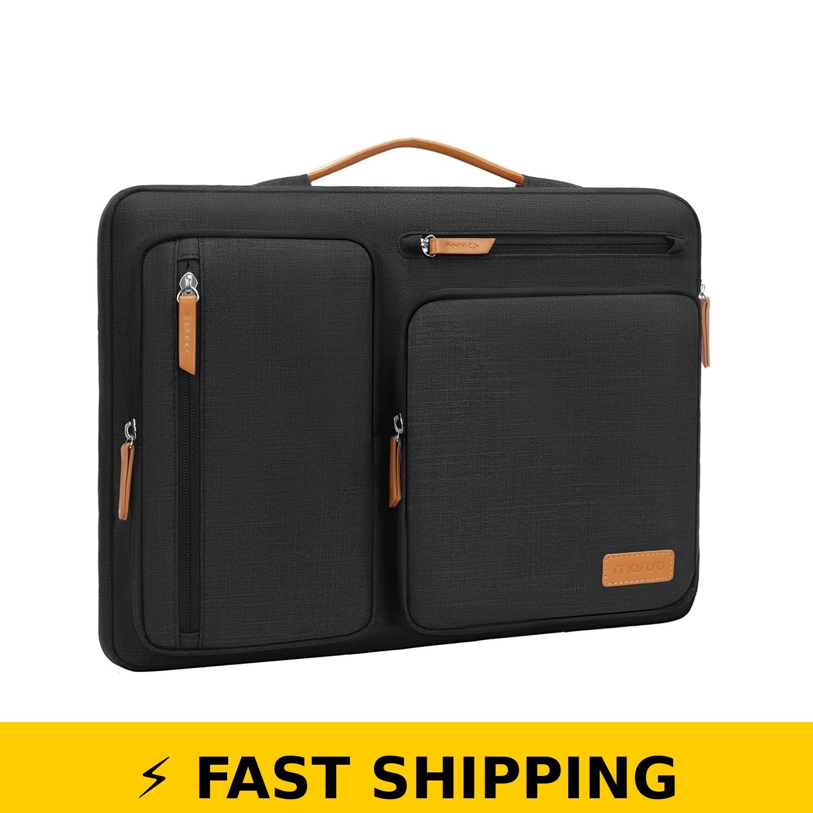 MOSISO 360 Protective Laptop Case 16 inch - Black