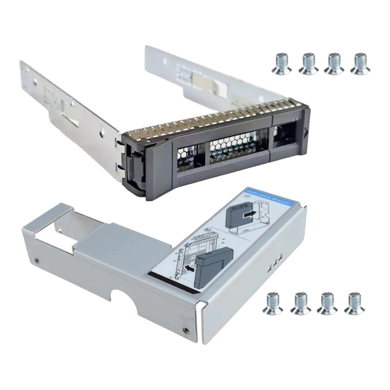 2-Pack SM17A06251 3.5" Caddy 2.5" Adapter 9W8C4 Options for Lenovo SR650 SR550