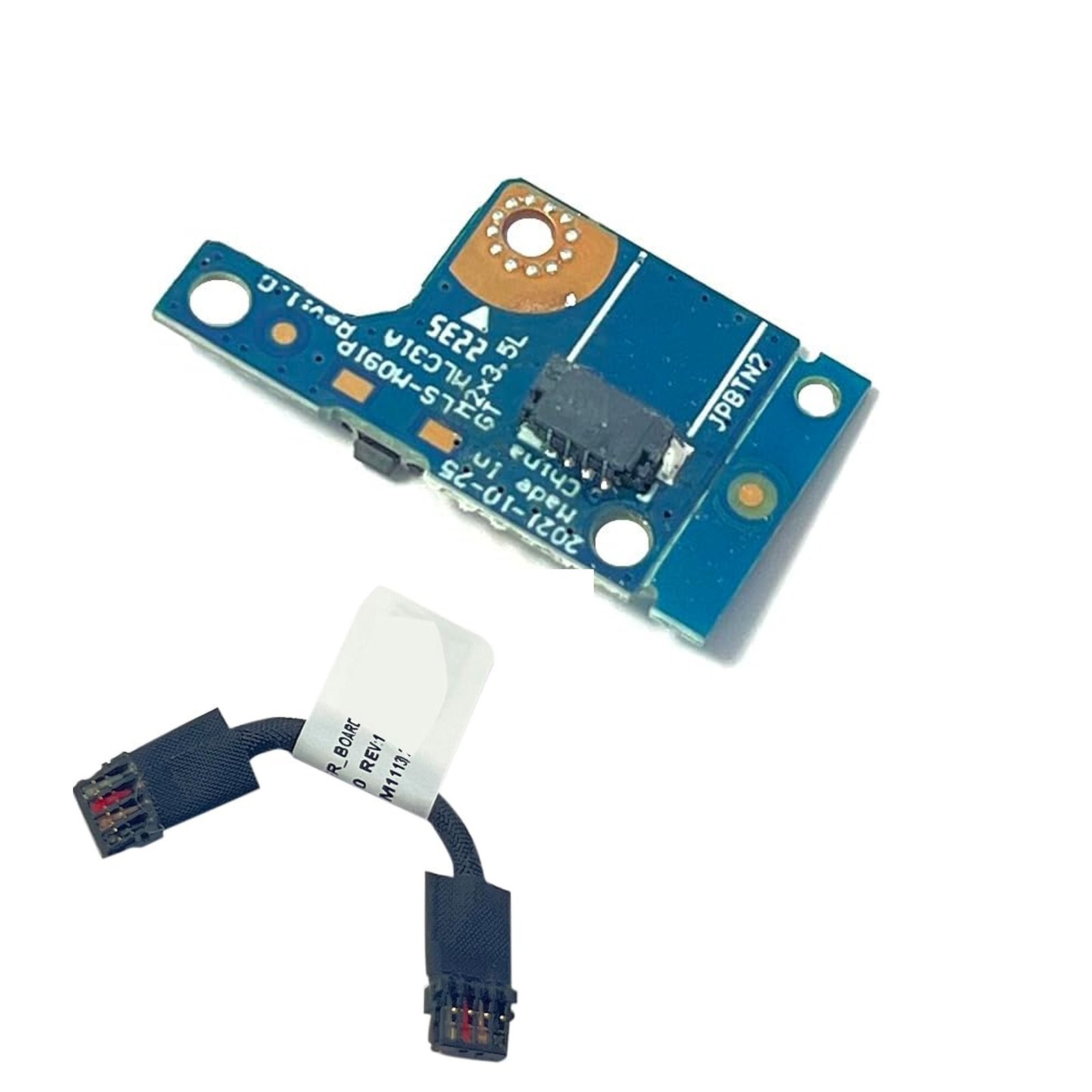 Original Lenovo Yoga 6 13ALC7 82UD LS-M091P 5C50S25306 Power Button Board +Cable