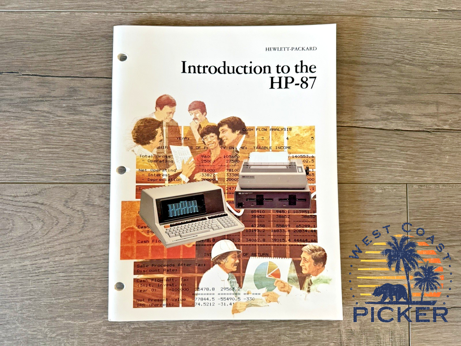 1982 Original Hewlett Packard Introduction to the HP-87 User Owner Manual