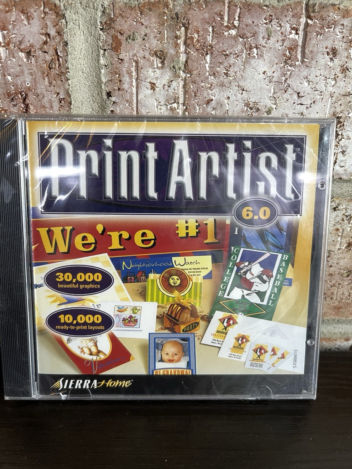 NIB Print Artist Diamond Version 6.0 - Sierra Home PC Computer Software