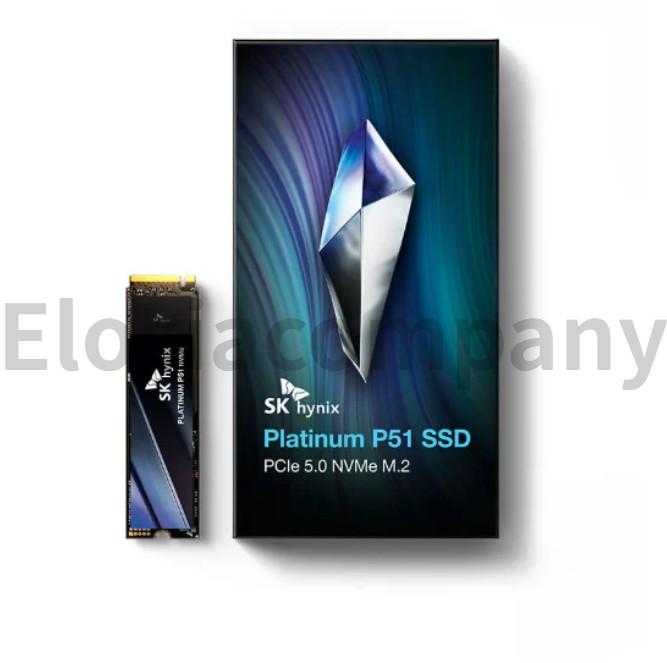 SK hynix Platinum P51 2TB PCIe Gen5 NVMe M.2 2280 Internal SSD NEW