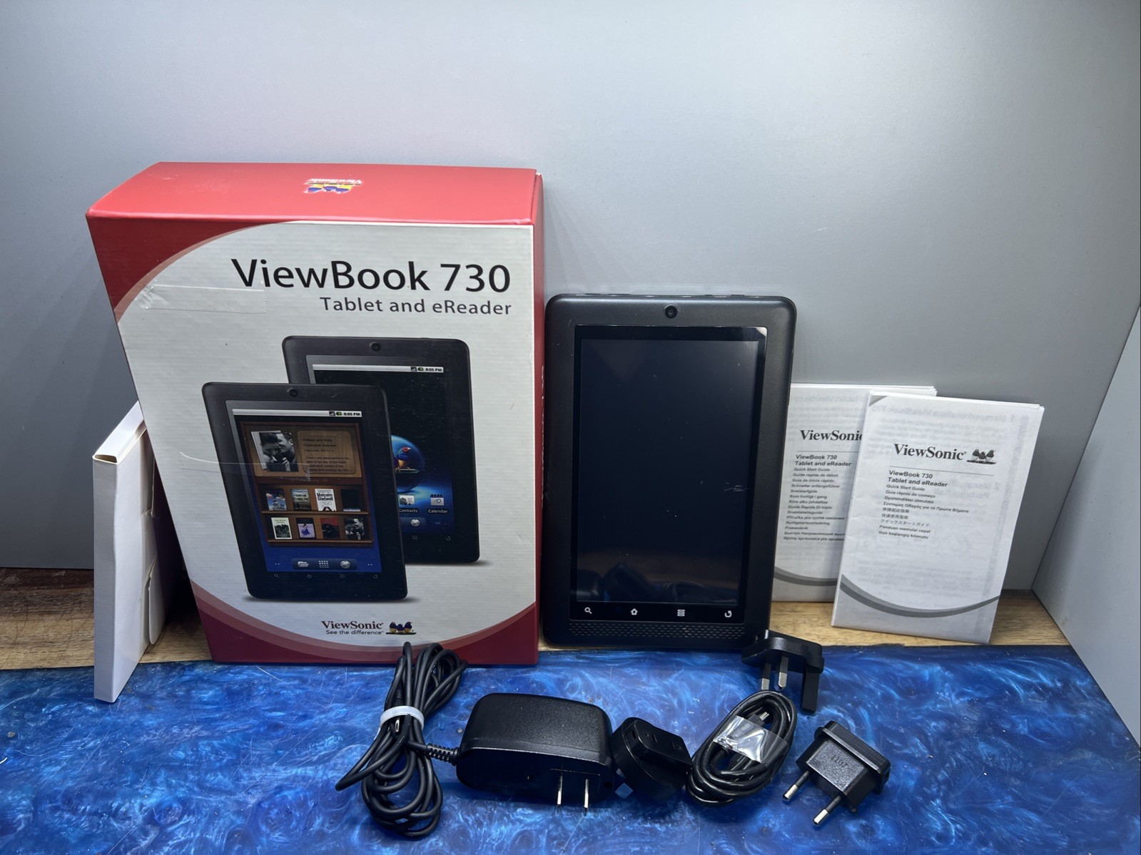 Vintage PC ViewSonic ViewBook 730 Tablet eReader Rare NOS Open Box Works