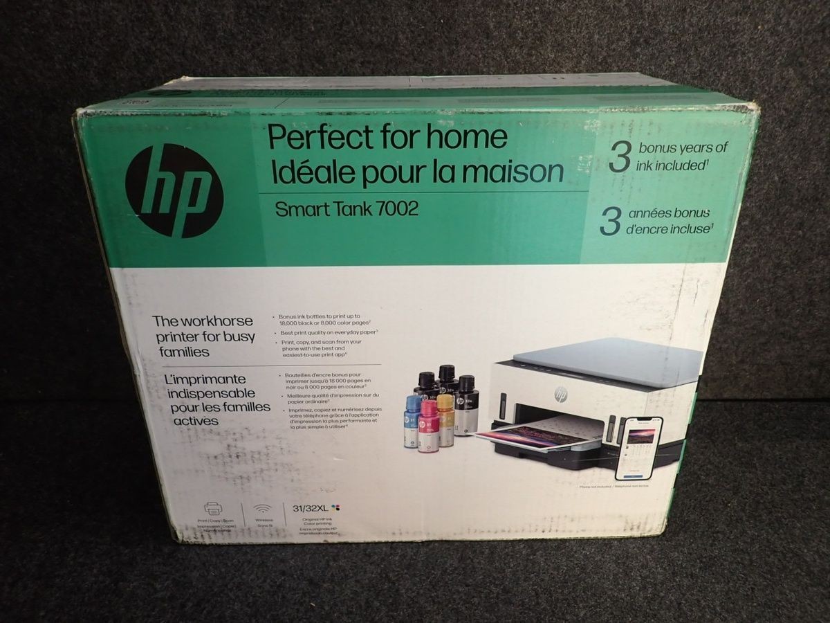 HP Smart Tank 7002 Wireless All-in-One Inkjet Printer*