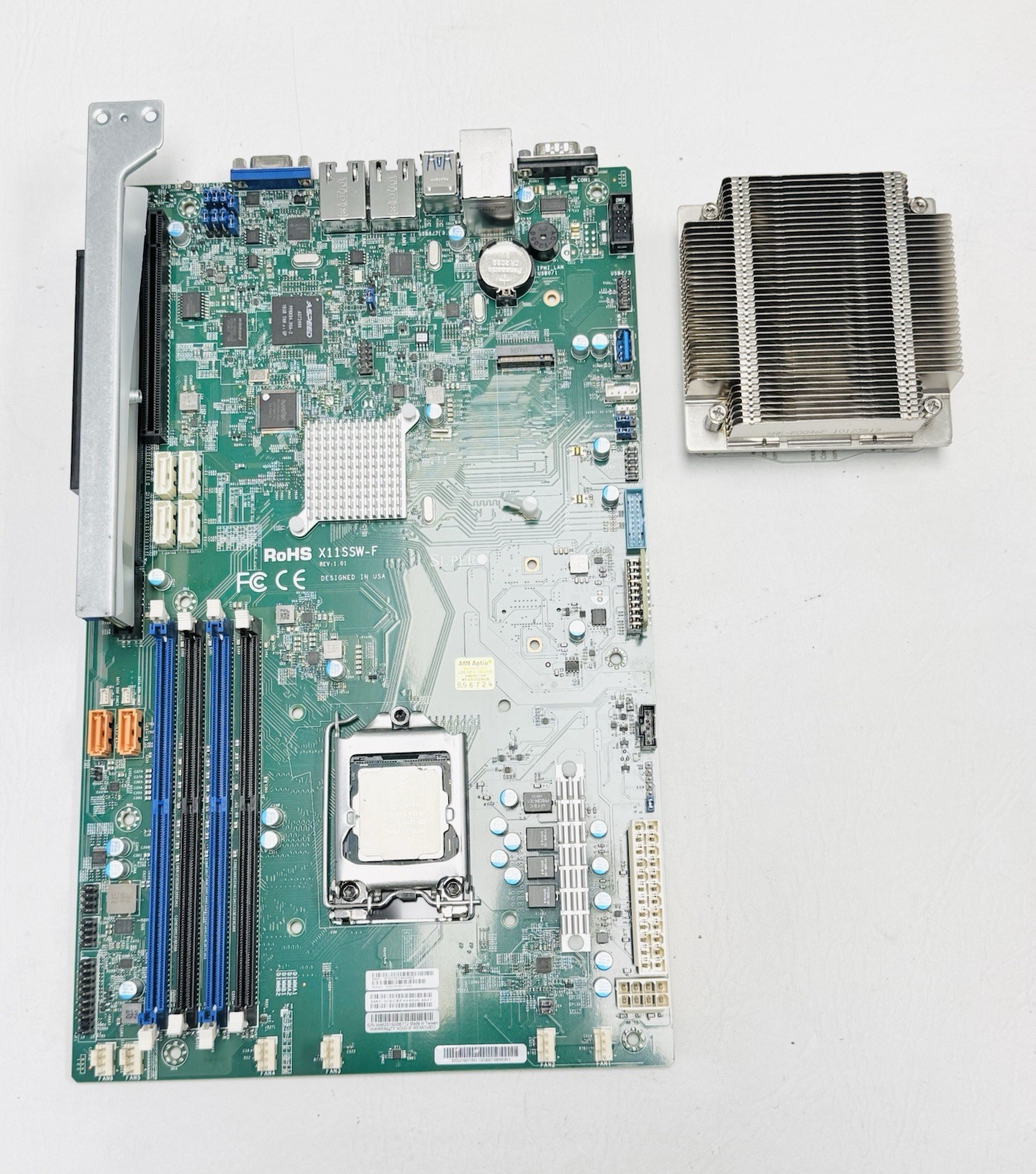 Supermicro X11SSW-F LGA 1151 Motherboard w/Intel Xeon E3-1275V6 Processor