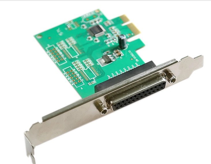 PCI-E Parallel Port Card PCIE To Parallel Port Card LPT Card 25 Pin Printer Card