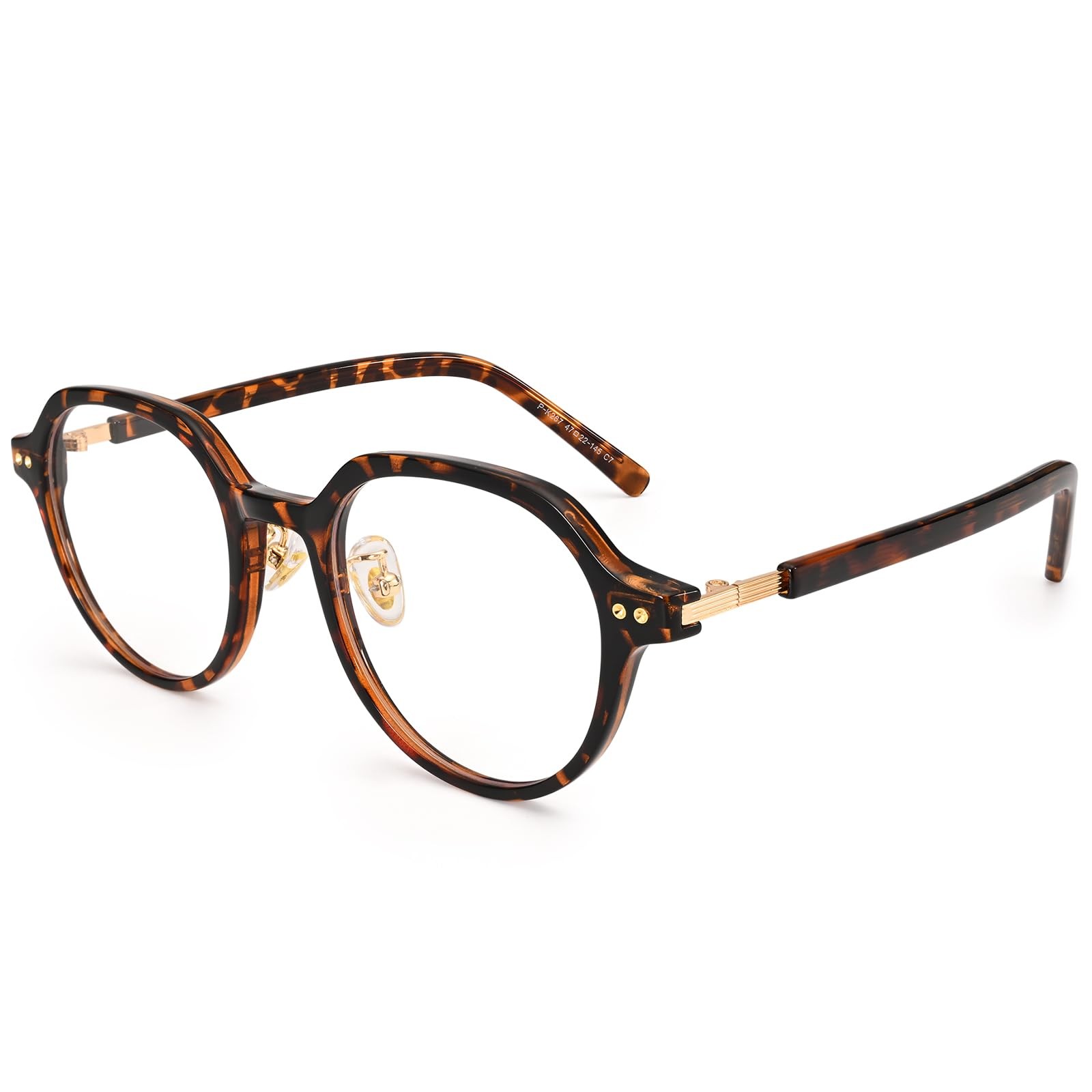 Blue Light Glasses Oversized Round Oval Computer Glasses Frame
